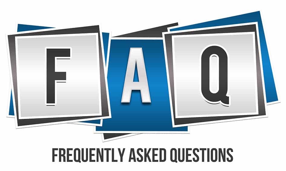 FAQ Text Logo