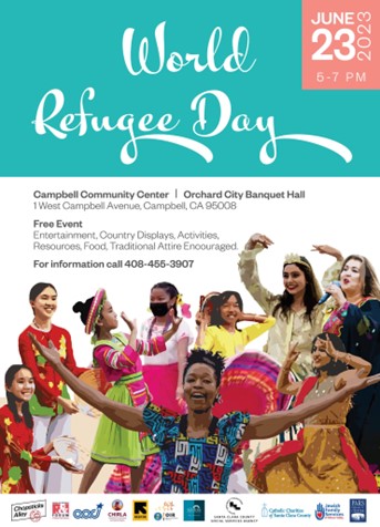 Campbell World Refugee Day 2023 flyer
