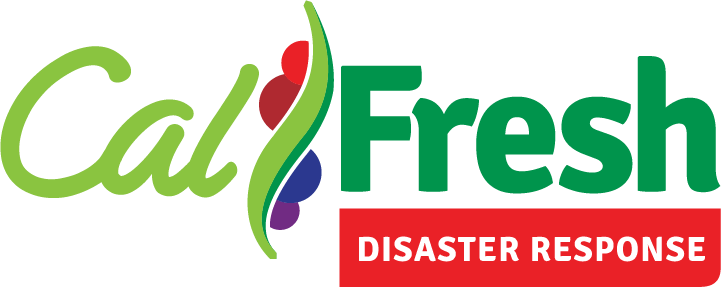 CalFresh Disaster Response Text Logo