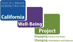 Multicolor California Well-Being Project Logo