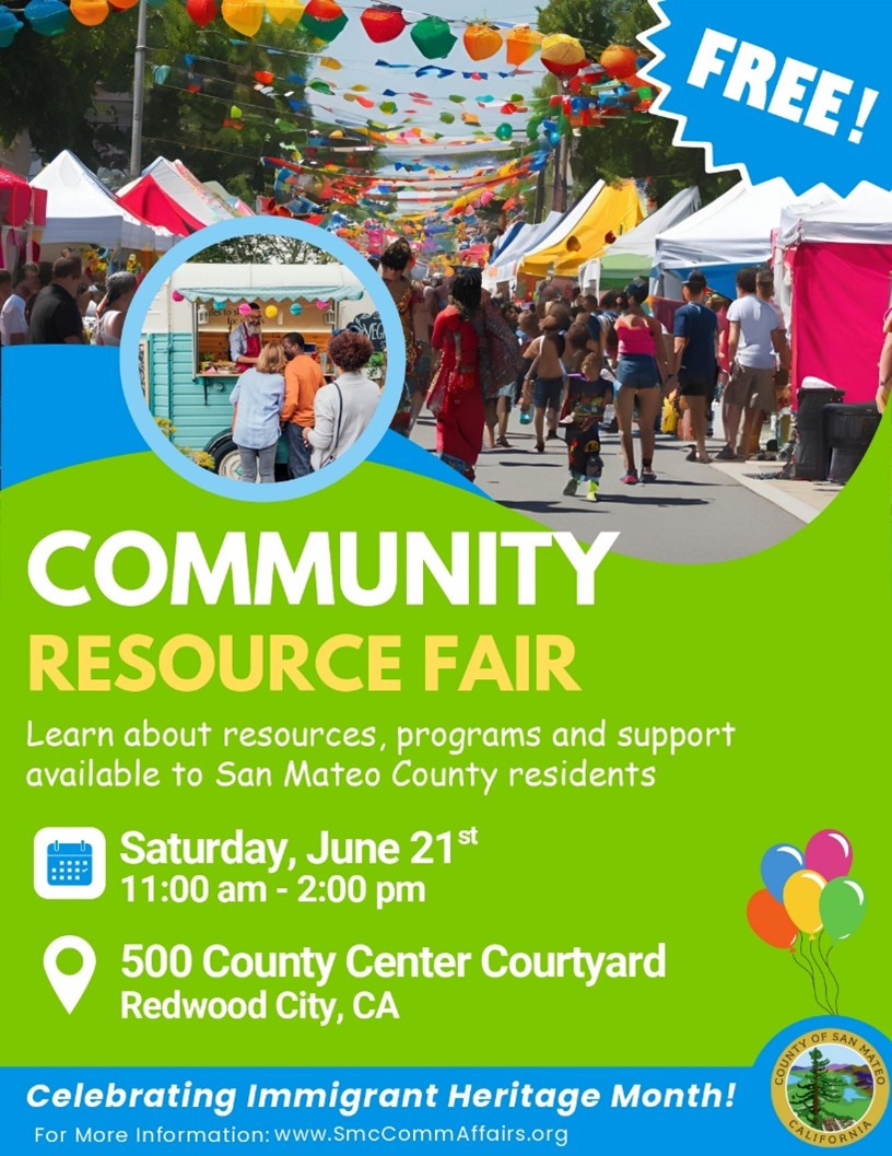 Community Resource Fair Flyer Event