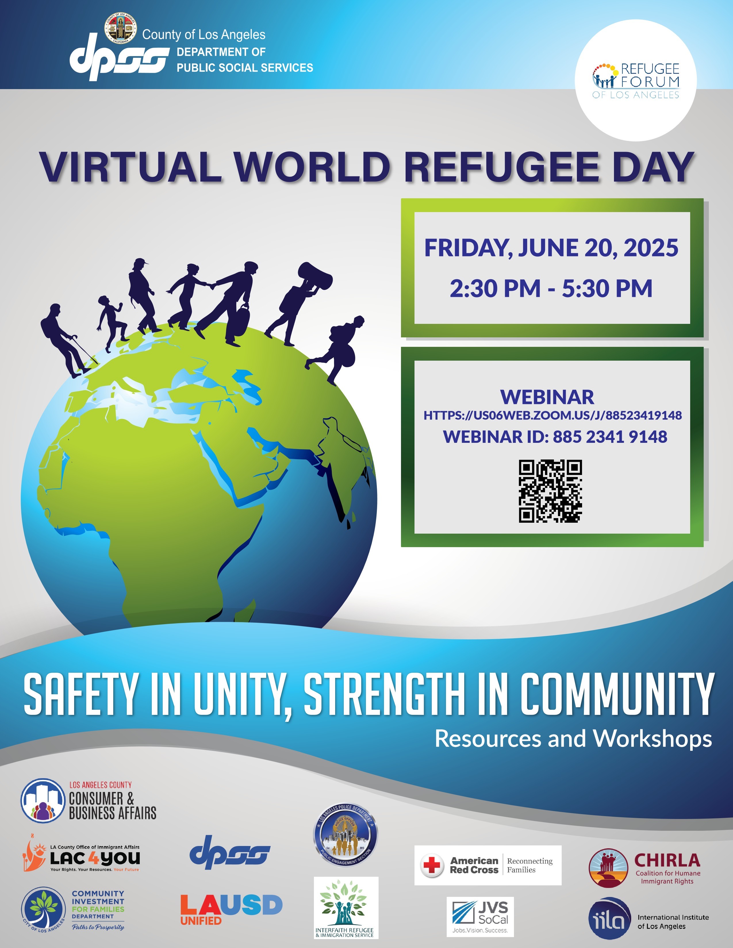 World Refugee Day Flyer Event